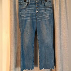 American Eagle Outfitters Light Blue Cropped Jeans